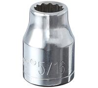Crescent 3/8" Drive 12 Point Standard SAE Socket 5/16" - CDS24N