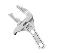 Crescent Chiave inglese regolabile - Mascella larga - Utensile manuale ad alte prestazioni | Multi Purpose Sink rubinetto per riparazione di biciclette, grande apertura freno per lo scarico della