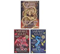 Crescent City, serie 3 libri, set da collezione (casa della terra e del sangue, casa della fiamma e dell'ombra e casa del cielo e del respiro)