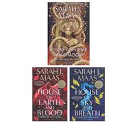 Crescent City Series 3 Books Collection Set (House of Earth and Blood, House of Flame and Shadow & House of Sky and Breath)