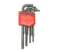 Crescent Cresent CHKLABALL13 13 PC. Long Ball End SAE hex Key set, nero