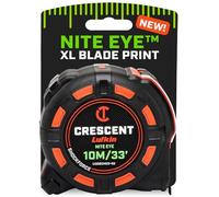 Crescent Lufkin 10 metri / 35 ft Shockforce Nite Eye Tape Measure | L1335CMEB-02
