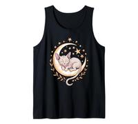 Crescent Moon Devon Rex Pixie Cats Canotta