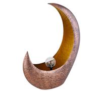 Crescent moon luce solare solare decorazione da giardino per esterni lampada a LED per esterni, effetto luce in piedi, 1x LED bianco caldo, L x P x A 37,5x13,5x45 cm, giardino con patio