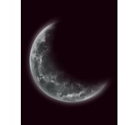 Crescent Moon Premium Blank Sketchbook: 250 Pages | Large 8.5 x 11"