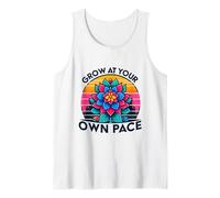 Crescere al Proprio Ritmo colorato Bloom Supporto autismo Canotta