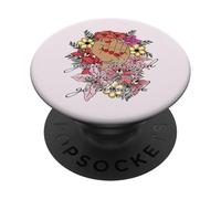 CRESCERE ATTRAVERSO CIÒ CHE PASSI ATTRAVERSO Flowers Meme PopSockets PopGrip Adesivo