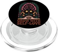 Crescere con cuori di occhio di sole dell'albero dell'amore PopSockets PopGrip per MagSafe