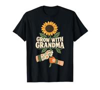 Crescere con la Nonna Giardiniere Giardinaggio Maglietta