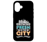 Crescere Fresco Nella Città Urban Gardening Custodia per iPhone 16
