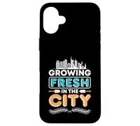 Crescere Fresco Nella Città Urban Gardening Custodia per iPhone 16 Plus