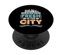 Crescere Fresco Nella Città Urban Gardening PopSockets PopGrip Adesivo
