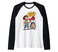 Crescere Il Mio Mamma è così Difficile Che lei Non Ascolta Divertente Madre Maglia con Maniche Raglan