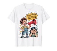 Crescere Il Mio Mamma è così Difficile Che lei Non Ascolta Divertente Madre Maglietta