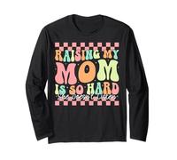 Crescere Il Mio Mamma è così Difficile Che lei Non Ascolta Figlio Figlia Maglia a Manica