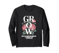 Crescere in Grazia Conoscenza Gesù Cristo 2 Pietro 3:18 Maglia a Manica