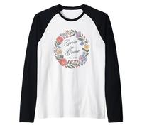 Crescere in Grazia Cristiano con Corona Maglia con Maniche Raglan