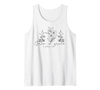 Crescere in Grazia Uomini e Donne cristiani grati grati grati Canotta