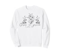 Crescere in Grazia Uomini e Donne cristiani grati grati grati Felpa