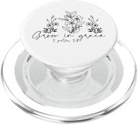 Crescere in grazia uomini e donne cristiani grati grati grati PopSockets PopGrip per MagSafe