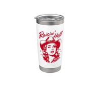 Crescere l'inferno Cowgirl Bicchiere termico in acciaio inox doppia parete