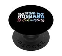 Crescere mio marito è estenuante moglie sposata luna di miele PopSockets PopGrip Adesivo