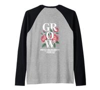 Crescere nella Grazia e nella Conoscenza del Signore Maglia con Maniche Raglan