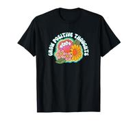 crescere pensieri positivi felice margherita primavera estate stile anni '70 Maglietta