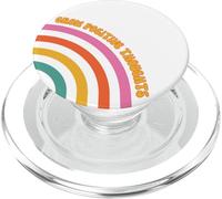 crescere pensieri positivi felice margherita primavera estate stile anni '70 PopSockets PopGrip per MagSafe