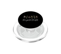 Crescere pensieri positivi Fiore floreale Gentilezza Positività PopSockets PopGrip per MagSafe