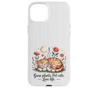 Crescere Piante Pet Cats Love Life Carino Giardinaggio Amante Gatto Custodia per iPhone 15 Plus