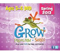 Crescere, proclamare, servire! Età 3-6 DVD Primavera 2013: Grow Your Faith by Leaps and Bounds