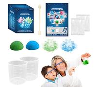 Crescere Tuo Kit di Cristalli | Divertente Kit di esperimenti scientifici | Coltiva Un Esemplare di Fai-da-Te Un Grande Giocattolo educativo STEM Regalo per la creazione
