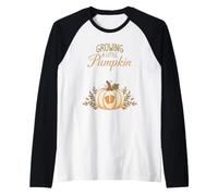Crescere Un Piccolo Bambino di Zucca Maglia con Maniche Raglan