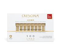 Crescina Ri-Crescita Nuova Formula Potenziata Specifica Uomo 500 Trattamento Anticaduta per Capelli 40 Fiale