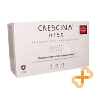 CRESCINA TRANSDERMIC HFSC 500 Trattamento Ricrescita Capelli Donna 20+20 Ampolle