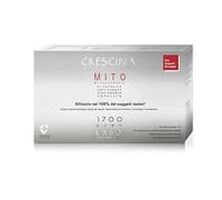 Crescina Transdermic MITO Isole Follicolari Doppio Trattamento Ricrescita e Anticaduta per capelli 1700 Uomo 40 fiale (20+20)