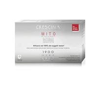 Crescina Transdermic MITO Isole Follicolari Doppio Trattamento Ricrescita e Anticaduta per capelli 1900 Uomo 20 fiale (10+10)