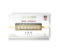 Crescina Transdermic Ri-Crescita RAPID INTENSIVE Trattamento Rapido Intensivo per la Ricrescita dei capelli 200 Uomo 40 fiale