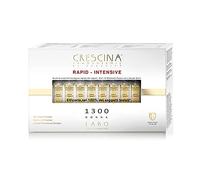 Crescina Transdermic Ri-Crescita RAPID INTENSIVE Trattamento Rapido Intensivo per la Ricrescita dei capelli 1300 Donna 40 fiale