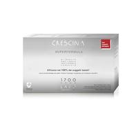 Crescina Transdermic SUPER FORMULA Ri-Crescita e Anticaduta Doppio Trattamento Capelli 1700 Uomo 40 Fiale (20+20)