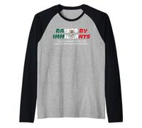 Cresciuto da immigrati Diritti immigrazione messicani Americani USA Maglia con Maniche Raglan