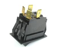 Crescor Op Rocker Interruttore 7/8 X 1-1/2 Dpst 0808-116K, OEM 4 Pin, Cres-Cor