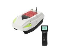 CRESEAPRODUCTS Catamarano RC da 12 V per pesca alla carpa con ritorno automatico GPS, ingranaggio a 3 velocità, batterie da 5200 mAh, allarme batteria scarica, 100 punti GPS, perfetto per la
