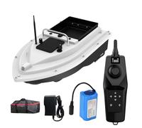 CRESEAPRODUCTS GPS RC Esca Barca per Pesca barca barchino carpfishing con Telecomando GPS, Navigazione Automatica, Ritorno automatico