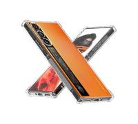 Cresee Custodia per Nubia Red Magic 10 Air, custodia trasparente con angoli rinforzati, bumper slim fit, antiurto, flessibile, in TPU per RedMagic 10 Air, trasparente