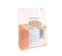 Crespiriso - Polenta Bramata Express Istantanea 500g - Farina di Mais Granoturco Grossa, per Polenta Veloce, Cremosa, Tradizionale, Gourmet e Ricette Rustiche