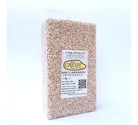 Crespiriso - Riso Integrale Carnaroli 1kg Sottovuoto - Riso Superfino Italiano, Perfetto per Piatti Sani, Risotti e Cucina Gourmet, Ricco di Fibre e Nutrienti