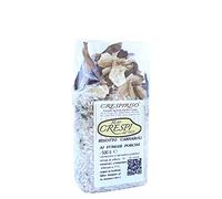 Crespiriso - Risotto Pronto ai Funghi Porcini 500g - Preparato con Riso Carnaroli di Alta Qualità, Ideale per Piatti Gourmet e Facili da Preparare