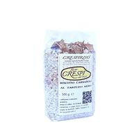 Crespiriso - Risotto Pronto al Tartufo Nero con Riso Carnaroli 500g - Preparato Gourmet, Facile e Veloce da Preparare, Perfetto per Piatti Raffinati